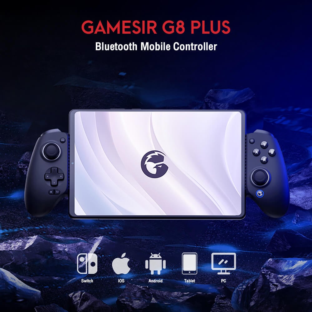 จอยเกมไร้สาย GAMESIR G8 PLUS - สีดำ
